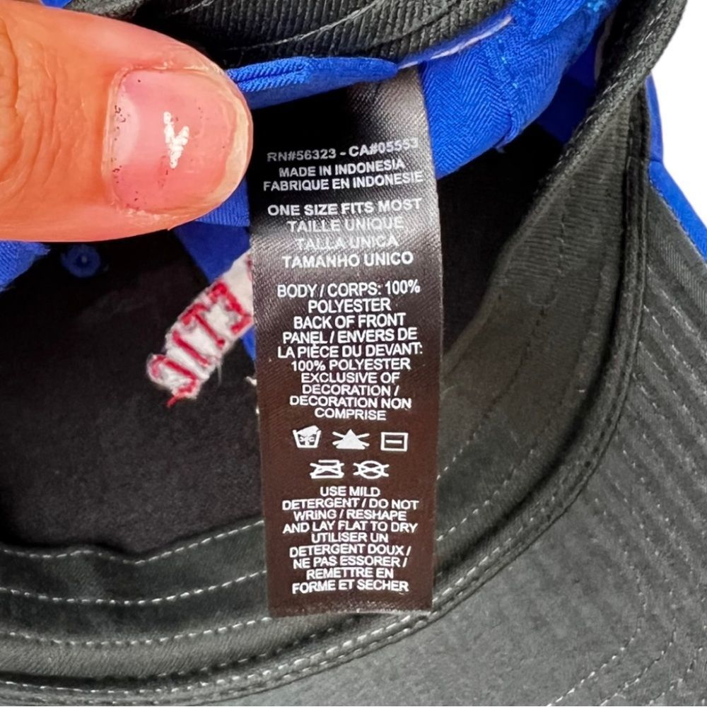 Disney Parks Nike Legacy91 DRI-Fit Baseball Hat Mickey Mouse Blue Embroidered - Picture 9 of 10